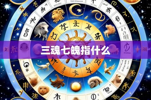 三魂七魄指什么