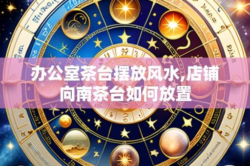 办公室茶台摆放风水,店铺向南茶台如何放置