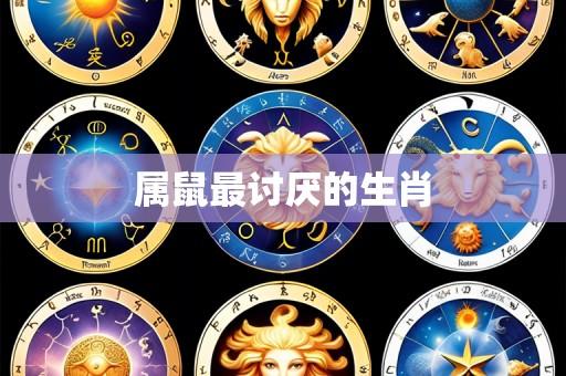 属鼠最讨厌的生肖