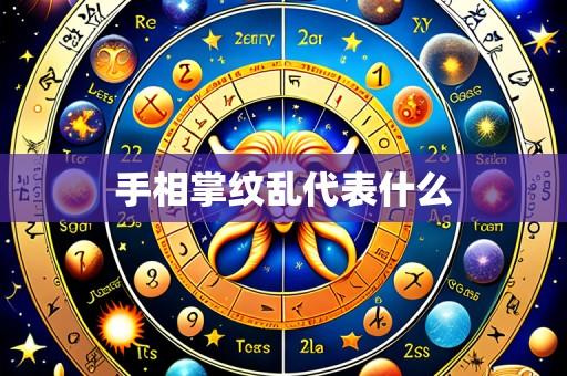 手相掌纹乱代表什么