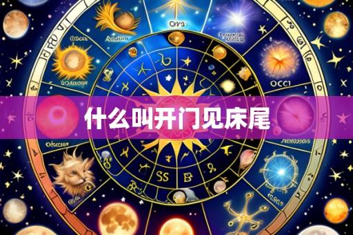 什么叫开门见床尾
