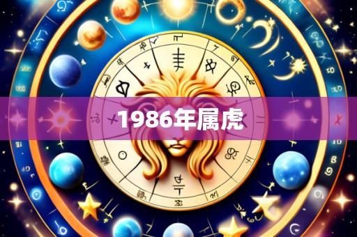 1986年属虎