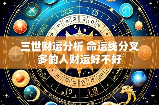 三世财运分析 命运线分叉多的人财运好不好