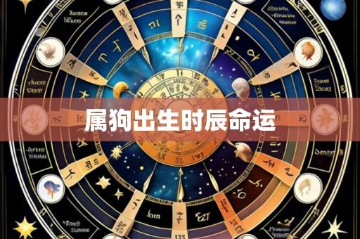属狗出生时辰命运