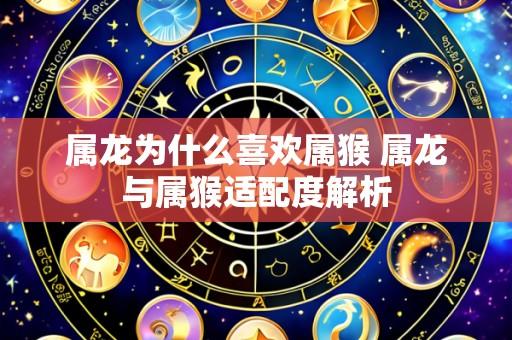 属龙为什么喜欢属猴 属龙与属猴适配度解析
