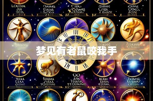 梦见有老鼠咬我手