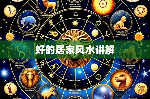 好的居家风水讲解