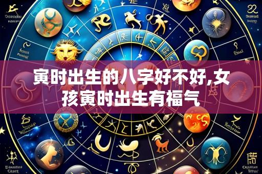 寅时出生的八字好不好,女孩寅时出生有福气