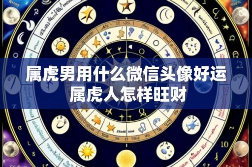 属虎男用什么微信头像好运 属虎人怎样旺财