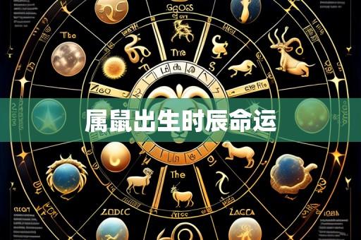 属鼠出生时辰命运