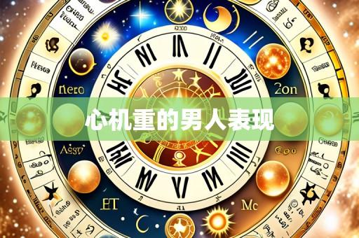 心机重的男人表现