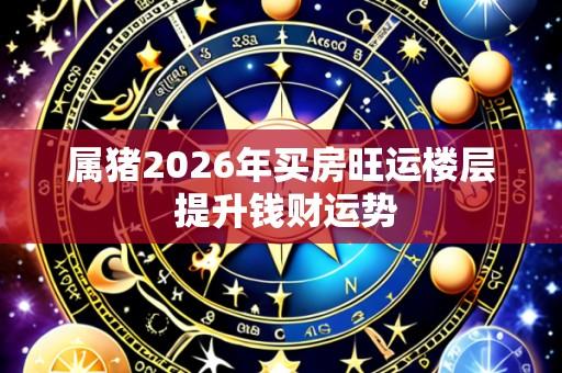 属猪2026年买房旺运楼层 提升钱财运势