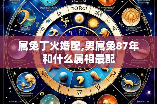 属兔丁火婚配,男属兔87年和什么属相最配