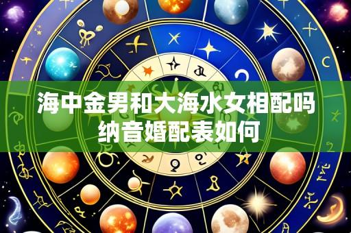 海中金男和大海水女相配吗 纳音婚配表如何