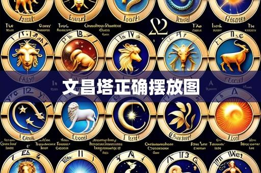 文昌塔正确摆放图
