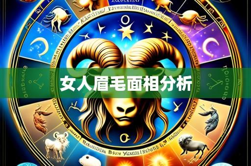 女人眉毛面相分析
