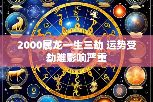 2000属龙一生三劫 运势受劫难影响严重