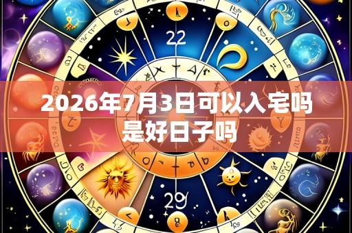 2026年7月3日可以入宅吗 是好日子吗