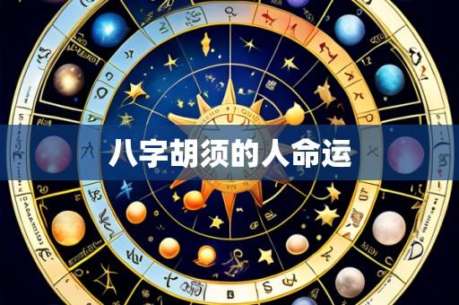 八字胡须的人命运
