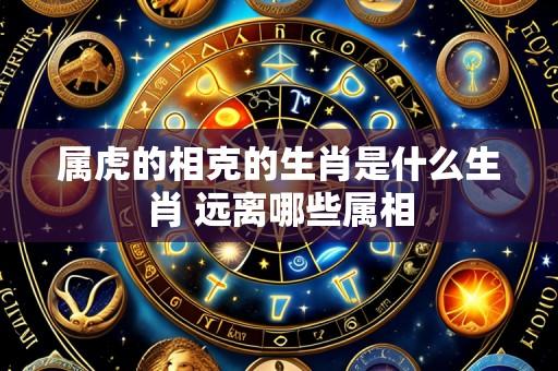 属虎的相克的生肖是什么生肖 远离哪些属相