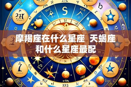 摩羯座在什么星座 天蝎座和什么星座最配
