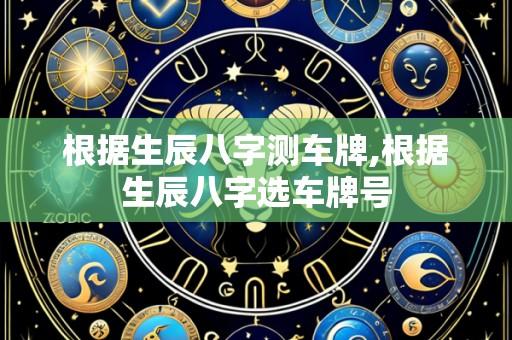 根据生辰八字测车牌,根据生辰八字选车牌号