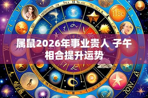 属鼠2026年事业贵人 子午相合提升运势