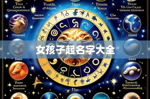 女孩子起名字大全