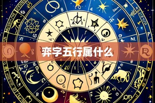 弈字五行属什么