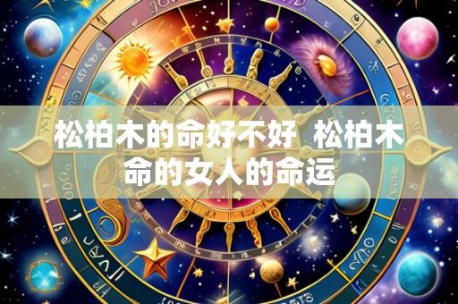 松柏木的命好不好 松柏木命的女人的命运