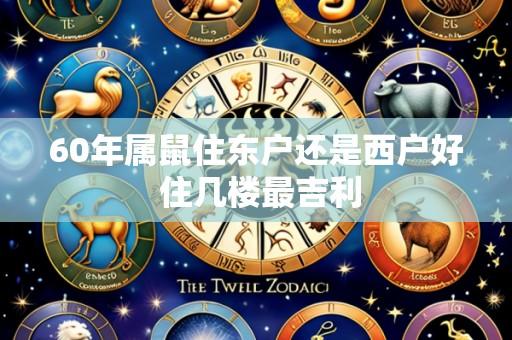 60年属鼠住东户还是西户好 住几楼最吉利