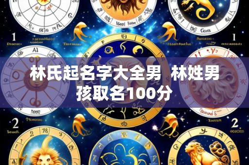 林氏起名字大全男 林姓男孩取名100分