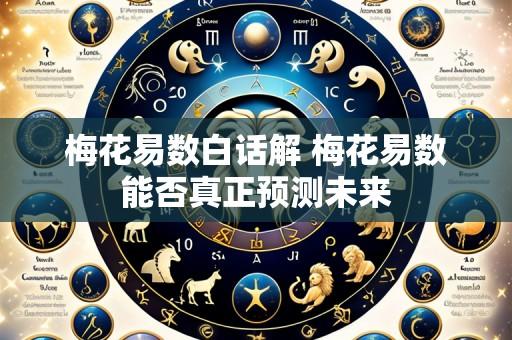 梅花易数白话解 梅花易数能否真正预测未来