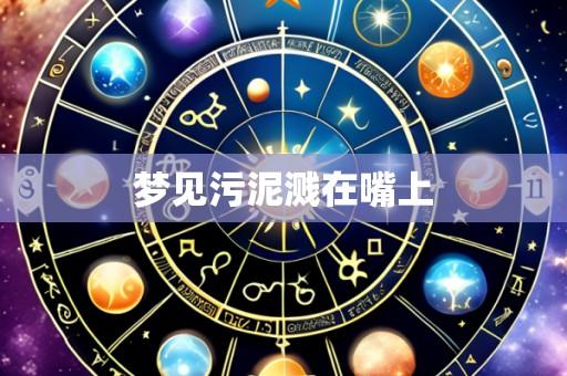 梦见污泥溅在嘴上