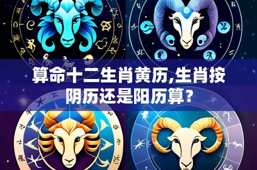 算命十二生肖黄历,生肖按阴历还是阳历算？