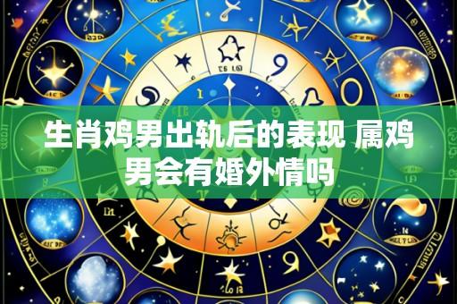 生肖鸡男出轨后的表现 属鸡男会有婚外情吗
