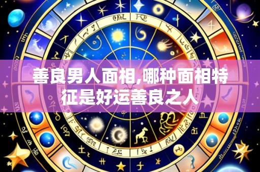 善良男人面相,哪种面相特征是好运善良之人