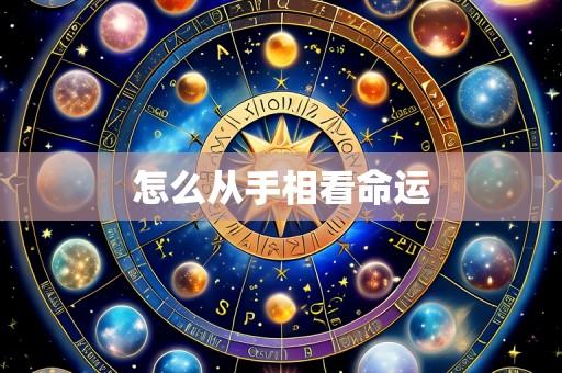 怎么从手相看命运