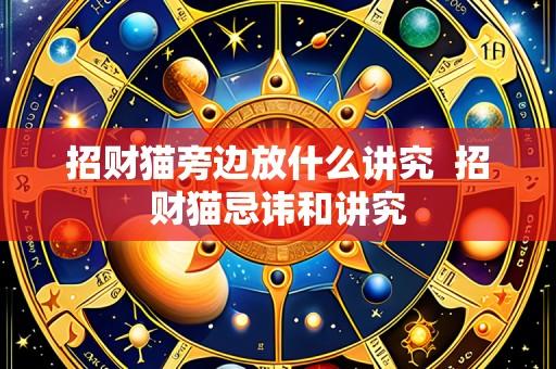 招财猫旁边放什么讲究 招财猫忌讳和讲究