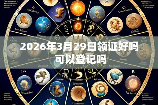 2026年3月29日领证好吗 可以登记吗