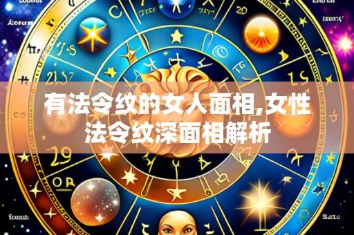 有法令纹的女人面相,女性法令纹深面相解析