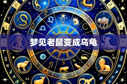 梦见老鼠变成乌龟
