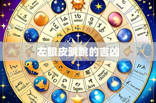 左眼皮跳跳的吉凶