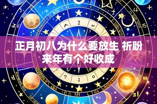 正月初八为什么要放生 祈盼来年有个好收成