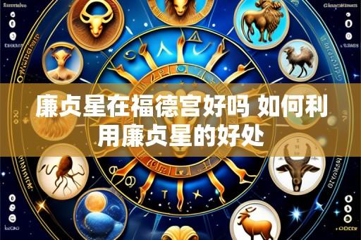 廉贞星在福德宫好吗 如何利用廉贞星的好处