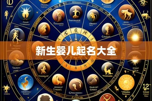 新生婴儿起名大全