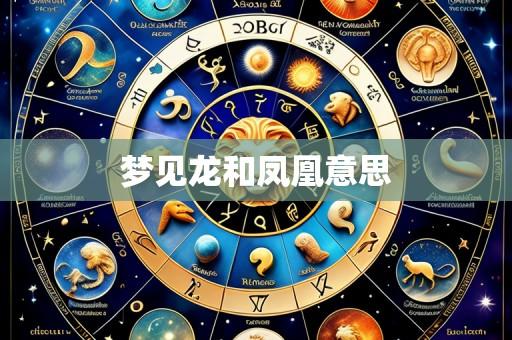 梦见龙和凤凰意思