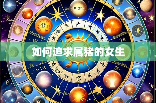 如何追求属猪的女生