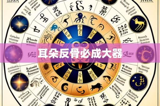 耳朵反骨必成大器