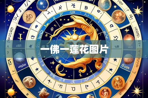 一佛一莲花图片